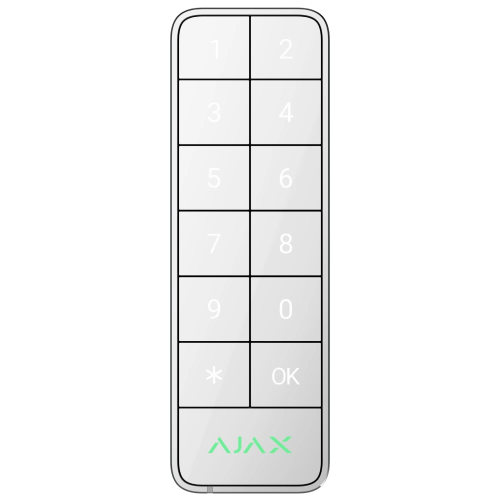 Superior Keypad Outdoor white Fibra Дротова клавіатура Ajax