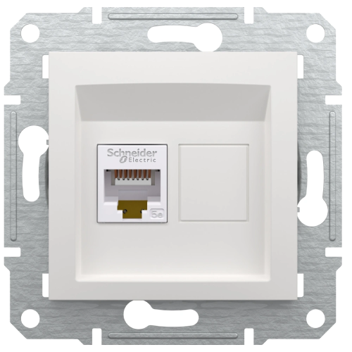 Розетка Schneider Electric Asfora (EPH4370121) RJ45 UTP 5E