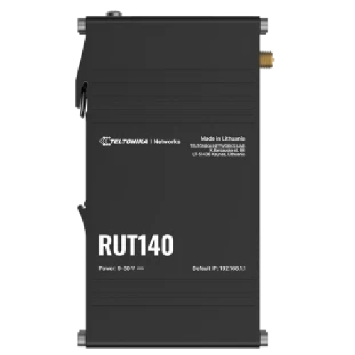 Промисловий стільниковий маршрутизатор Teltonika RUT140 на DIN-рейку