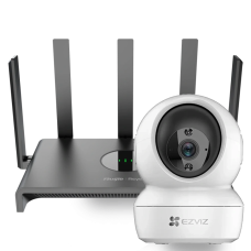 Комплект Ezviz CS-H6c (4MP,W1) + Reyee RG-EW1300G