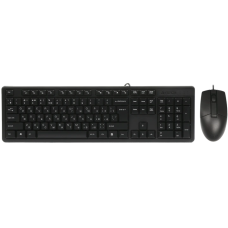 Комплект клавіатура+мишка A4Tech KK-3+OP-330 USB
