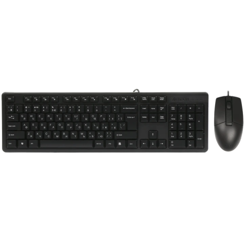 Комплект клавіатура+мишка A4Tech KK-3+OP-330 USB