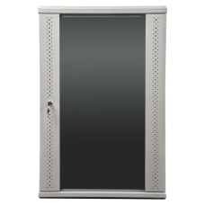 Шафа EServer 18U 600х500х907 скло, сіра