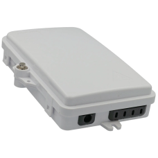 Бокс герметичний розподільний на 4 SC Simplex/LC duplex, 205x135x40 мм, без Адапт., (гільзи, касета)