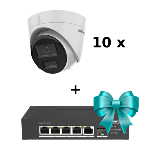 IP відеокамера Hikvision DS-2CD1343G2-LIUF 4МП (4мм) із мікрофоном