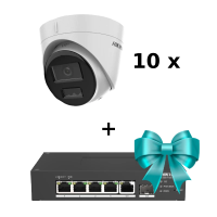 IP відеокамера Hikvision DS-2CD1343G2-LIUF 4МП (2.8мм) із мікрофоном