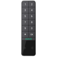 Бездротова клавіатура Ajax Keypad Outdoor graphite
