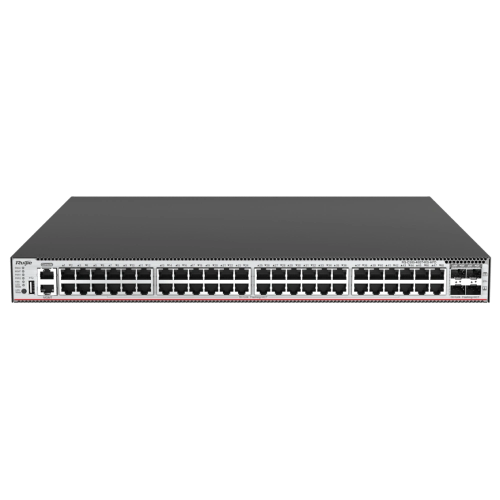 Комутатор 48 портів керований Ruijie RG-CS85-48GT4XS-HPD L3 POE
