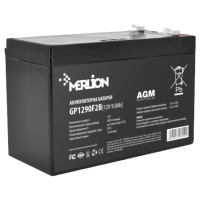 Акумуляторна батарея MERLION AGM GP1290F2B 12В 9А•г
