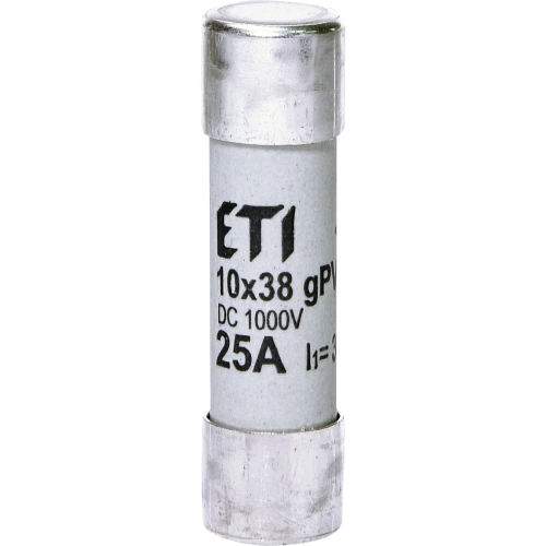 Запобіжник ЕТІ CH 10x38 gPV 12A 1000V (30kA)