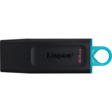 USB флеш накопичувач Kingston 64GB USB3.2 Gen 1 DataTraveler Exodia (Black + Teal)