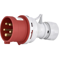 Вилка кабельна ЕТІ EV-3253 IP44 32A 400V 3P+N+PE