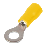 Ізольований накінечник вилковий 4-6 кв.мм, жовтий Enext e.terminal.stand.RV5.5.6 4-6.yellow