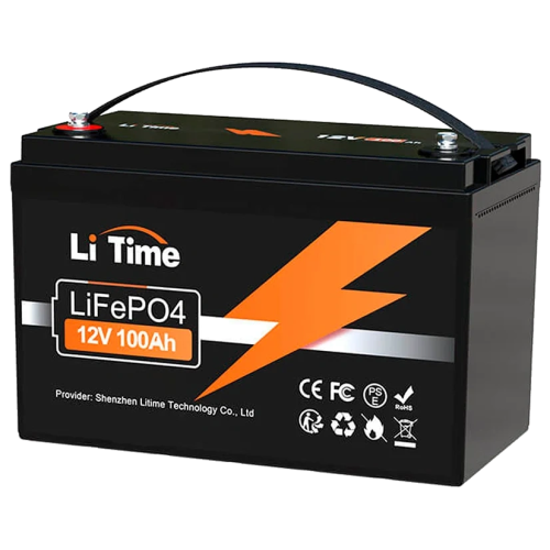 Акумуляторна батарея LiTime LiFePO4 12V 100Ah bluetooth