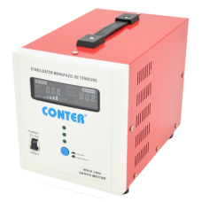 Стабілізатор напруги Conter MSER 5000 VA-V2/3750Вт однофазний сервопривід