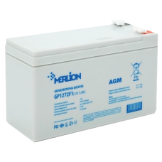 Акумуляторна батарея MERLION AGM GP1272F1 12V 7.2AH