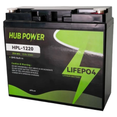 Акумуляторна батарея Hub Power HPL-1220 LiFePO4 12В/20А•г