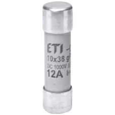 Запобіжник ETI CH10x38 gPV 12A 1000V