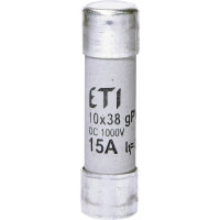 Запобіжник ETI CH10x38 gPV 15A 1000V