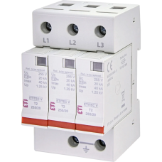 Обмежувач перенапруги ETI TEC V T2 255/20 (3+0)