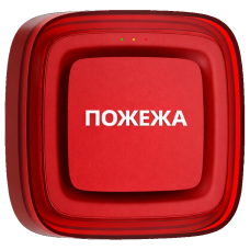 Cповіщувач Ajax EN54 FireProtect (Sounder/VAD) red пожежний світлозвуковий "ПОЖЕЖА"