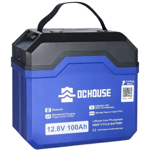 Акумуляторна батарея DСHOUSE 12.8V 100Ah (ECO-LFP1210004) Bluetooth