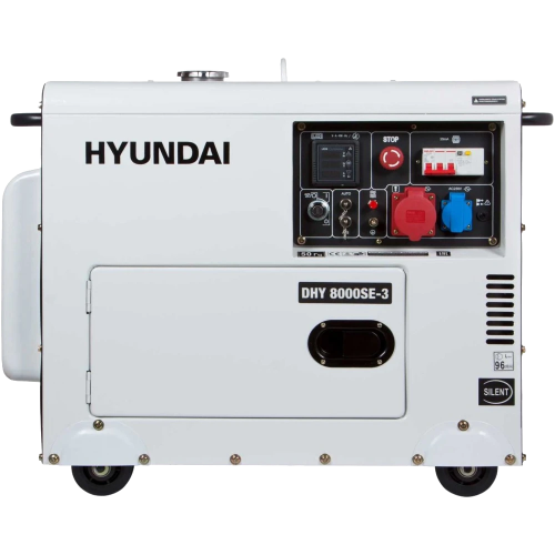 Генератор дизельний Hyundai DHY 8000SE-3