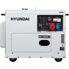 Генератор дизельний Hyundai DHY 8500SE-3