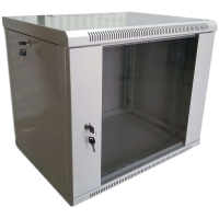 Шафа 9U 600x500х507 мм Hypernet настінна розбірна WMNC-500-9U-FLAT