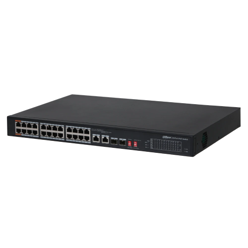 24-портовий некерований PoE DH-PFS3226-24ET-240