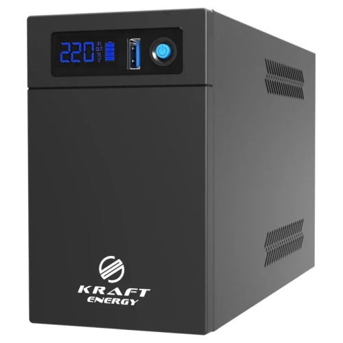Джерело безперебійного живлення Kraft KRF-1200VA/720W(LED) LiFePO4 UPS