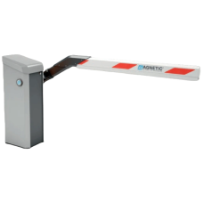 Шлагбаум Magnetic без стріли (правий проїзд) білий алюміній PARKING PRO-RA00020