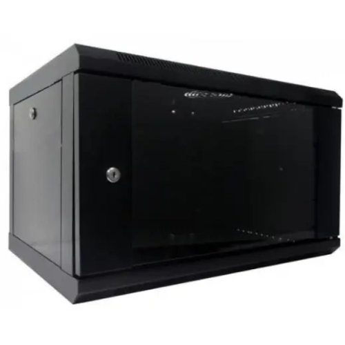 Шафа коммутаційна настінна 6U 600x450 WMNC-6U-FLAT- BLACK Hypernet 6U 600x450
