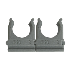 для гофри d 16 сіре (100 шт) Крепление Ziplex