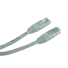 сірий Патч-корд E-server UTP, 0.5 м, кат. 5e