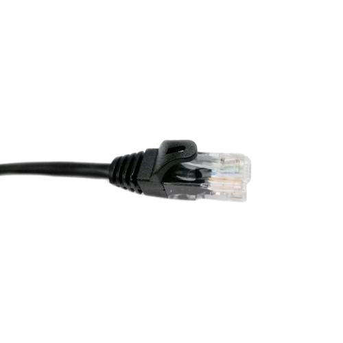 чорний Патч-корд E-server UTP, 0.5 м, кат. 5e