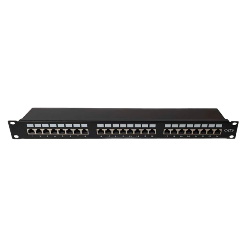 Патч-панель незаповнена під кейстоуни, STP, 1U EServer WT-2084-CAT 6
