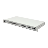 24 порти SC-Simpl./LC-Dupl./E2000, пуста, кабельні вводи для 2xPG13.5 та 2xPG11, 1U, чор Патч-панель