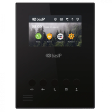 Відеодомофон Bas-IP AU-04LA black