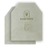 Бронеплита Арсенал Патріота (ціна комплекту з 2-х плит) 5 клас "Стандарт" 4.3 кг