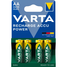 Акумулятор AA VARTA PROF ACCU 2600mAh BLI 4 NI-MH