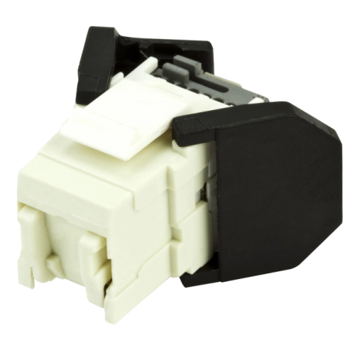 Модуль Keystone UTP RJ45 кат. 5e, чорний Corning FQ100027173