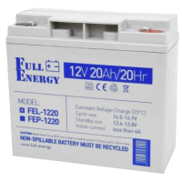 Свинцево-кислотна акумуляторна батарея Full Energy FEL-1220 20А•г 12В гелева