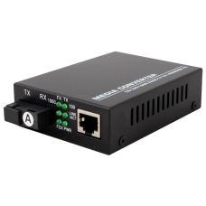 Медіаконвектор (1550TX&1310RX, 10/100/1000, 20км SC) TelStream MC-218/520SC