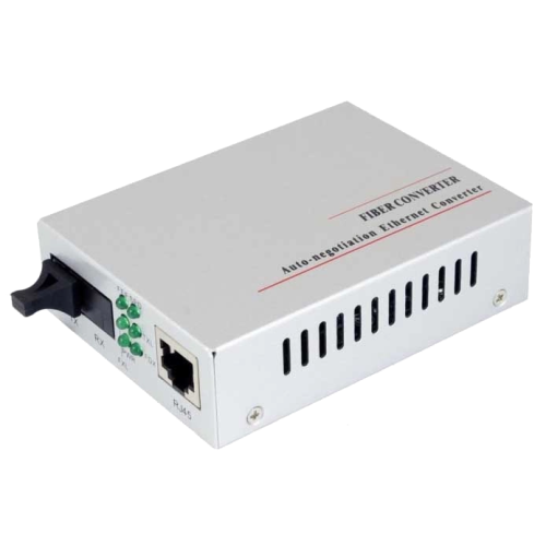 Медiаконвертор (1310TX&1550RX, 10/100, 20км SC) TelStream MC-118/320SC