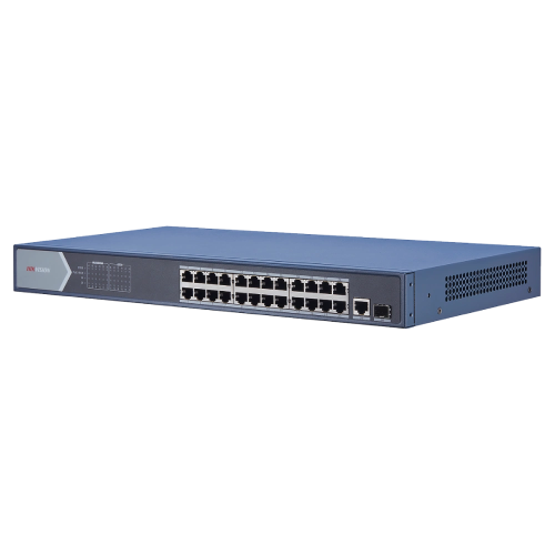 24-портовий гігабітний некерований PoE комутатор DS-3E0526P-E