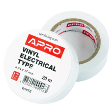 Iзоляцiйна стрiчка біла APRO 0.14х17 мм 20 м