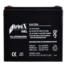 Акумулятор гелевий 55 А•г Trinix 12В