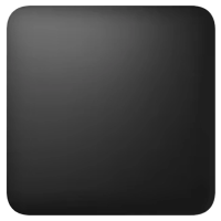Кнопка Ajax SoloButton (1-gang/2-way) [55] black для одноклавішного чи прохідного вимикача