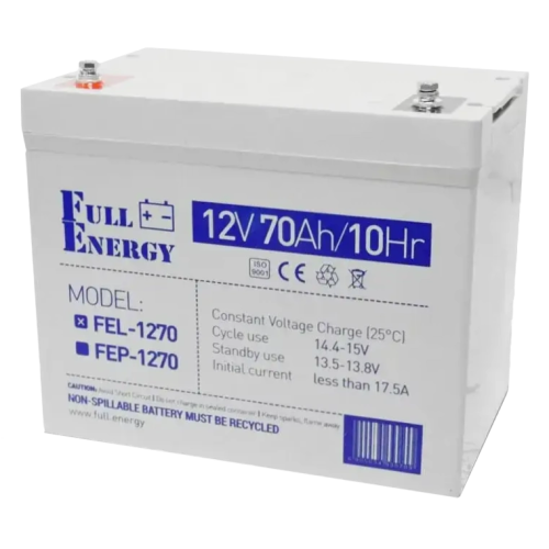 Акумулятор гелевий Full Energy FEL-1270 12V 70 Ah